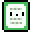 Exbook_green 像素圖示（黑框版）