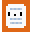 Exbook_orange 像素圖示（無框版）