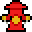 Firehydrant 像素圖示（黑框版）